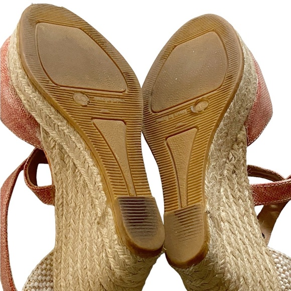 Bettye Mueller Wedge Espadrillles Women Size 9.5 Euro 40 - Picture 8 of 11